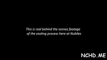 Nice-looking nubiles are going throughout their casting tests
